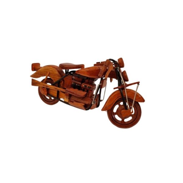 Wooden Indian motorcycle model